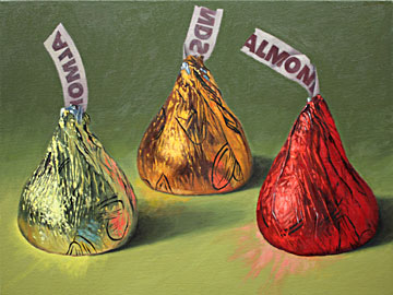 Douglas NEWTON-Three-Almond-Kiss
